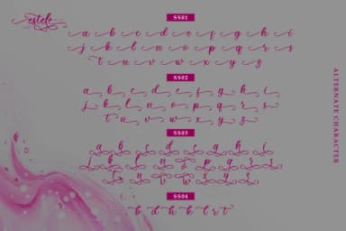 Estele Font by R. Studio — Script Handwritten Font — thumbnail 7