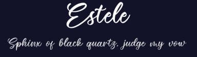 Estele by RaffaSyad Studio — Script Handwritten Font — thumbnail 2