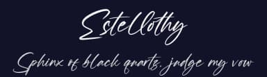 Estellothy by Letterena Studios — Script Handwritten Font — thumbnail 2