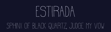 Estirada by Curosio — Script Handwritten Font — thumbnail 2