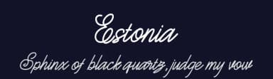 Estonia by zulkhairilettering — Script Handwritten Font — thumbnail 2