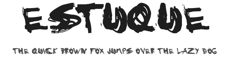 Estuque by rpires76 — Script Handwritten Font