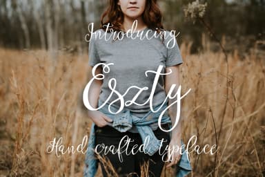 Eszty Font by Digital Typeface Studio — Script Handwritten Font — thumbnail 1