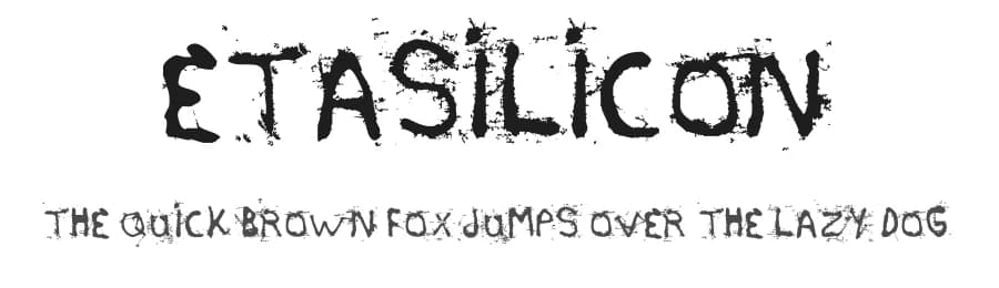 Etasilicon by Ali Yasar Isgoren — Script Handwritten Font
