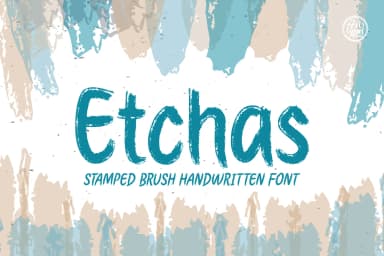 Etchas Font by Situjuh — Script Handwritten Font — thumbnail 1