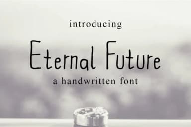 Eternal Future Font by densudesign — Script Handwritten Font — thumbnail 1