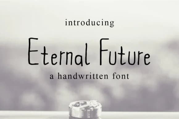 Eternal Future Font by densudesign — Script Handwritten Font