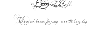 Eternal Call by Maelle.K | Thomas Boucherie — Script Handwritten Font — thumbnail 1