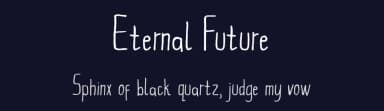 Eternal Future by Denny Sutanto — Script Handwritten Font — thumbnail 2