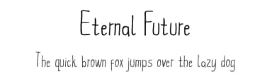 Eternal Future by Denny Sutanto — Script Handwritten Font — thumbnail 1