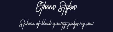 Ethons Styles by Typo Bureau Studio — Script Handwritten Font — thumbnail 2