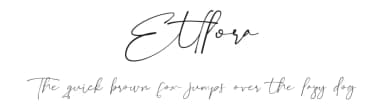Ettlora by Jadatype — Script Handwritten Font — thumbnail 1