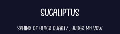 Eucaliptus by Andi Moz — Script Handwritten Font — thumbnail 2