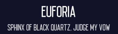 Euforia by Yosan Studio — Sans Serif Font — thumbnail 2
