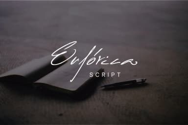 Euforica Font by Marcelo Inez — Script Handwritten Font — thumbnail 1