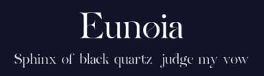 Eunoia by NendesKombet — Sans Serif Font — thumbnail 2