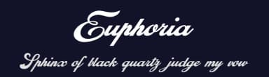 Euphoria by Billy Argel Fonts ® — Script Handwritten Font — thumbnail 2