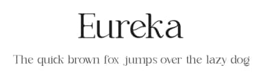 Eureka by Slide Shoot Type — Serif Font — thumbnail 1