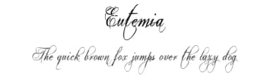 Eutemia by Bolt Cutter Design-Industrial Strength — Script Handwritten Font — thumbnail 1