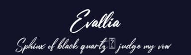 Evallia by Abraham Type (AldeDesign Studio) — Script Handwritten Font — thumbnail 2