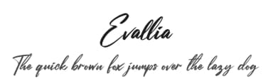 Evallia by Abraham Type (AldeDesign Studio) — Script Handwritten Font — thumbnail 1