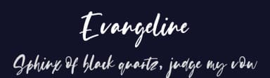 Evangeline by Creatype Studio — Script Handwritten Font — thumbnail 2