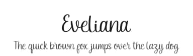 Eveliana by Pixesia Studio — Script Handwritten Font — thumbnail 1