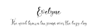 Evelyne by niyos — Script Handwritten Font — thumbnail 1