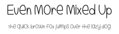 Even More Mixed Up by Misti's Fonts — Script Handwritten Font — thumbnail 1