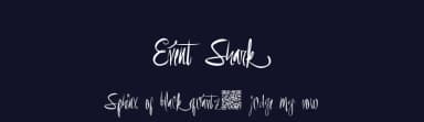 Event Shark by Xerographer Fonts — Script Handwritten Font — thumbnail 2