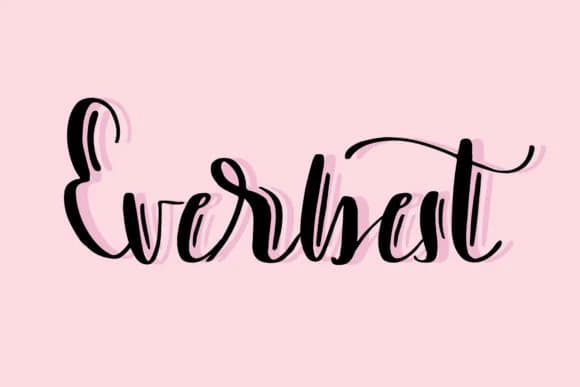 Everbest Font by goodigital — Script Handwritten Font