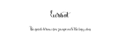 Everbest by Mariyana — Script Handwritten Font — thumbnail 1