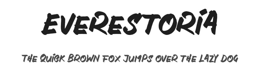 Everestoria by Ibra Creative Studio — Script Handwritten Font — preview 1