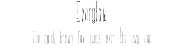 Everglow by Dismantle Destroy — Script Handwritten Font