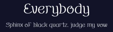 Everybody by weknow — Script Handwritten Font — thumbnail 2