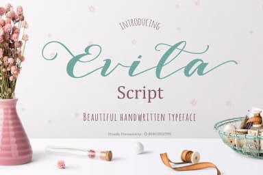 Evita Font by JROH Creative — Script Handwritten Font — thumbnail 1