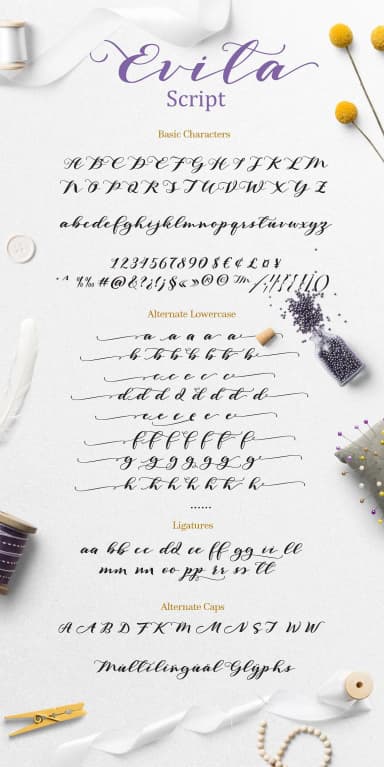 Evita Font by JROH Creative — Script Handwritten Font — thumbnail 9