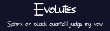 Evolutes by RaisProject — Script Handwritten Font — thumbnail 2