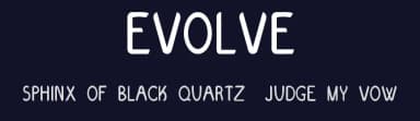 Evolve by Nicole McKinnon — Sans Serif Font — thumbnail 2
