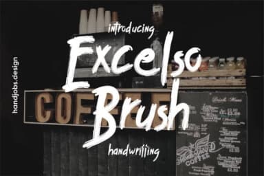 Excelco Brush Font by Hdjs.design — Script Handwritten Font — thumbnail 1