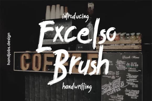 Excelco Brush Font by Hdjs.design — Script Handwritten Font