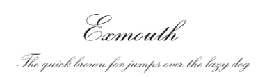 Exmouth by PrimaFont — Script Handwritten Font — thumbnail 1