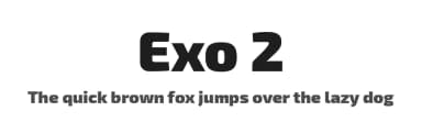 Exo 2 by Ndiscover — Sans Serif Font — thumbnail 1