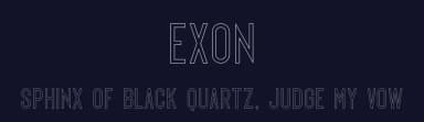 Exon by Linecreative — Sans Serif Font — thumbnail 2