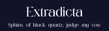 Extradicta by UI Creative — Serif Font — thumbnail 2