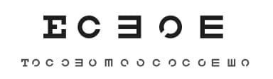 Eyechart by Peter Wiegel — Sans Serif Font — thumbnail 1