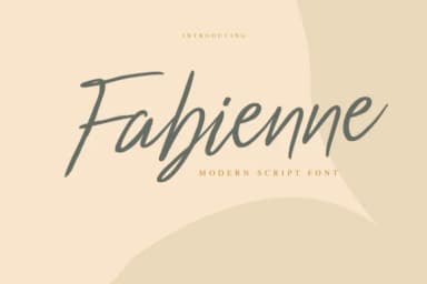 Fabienne Font by creativemedialab —  Font — thumbnail 1