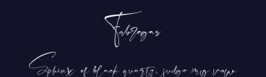 Fabregas by Letterara — Script Handwritten Font — thumbnail 2
