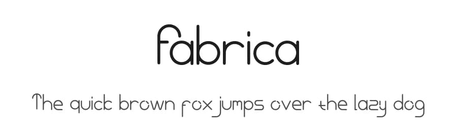 Fabrica by Letterayu — Sans Serif Font