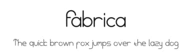 Fabrica by Letterayu — Sans Serif Font — thumbnail 1